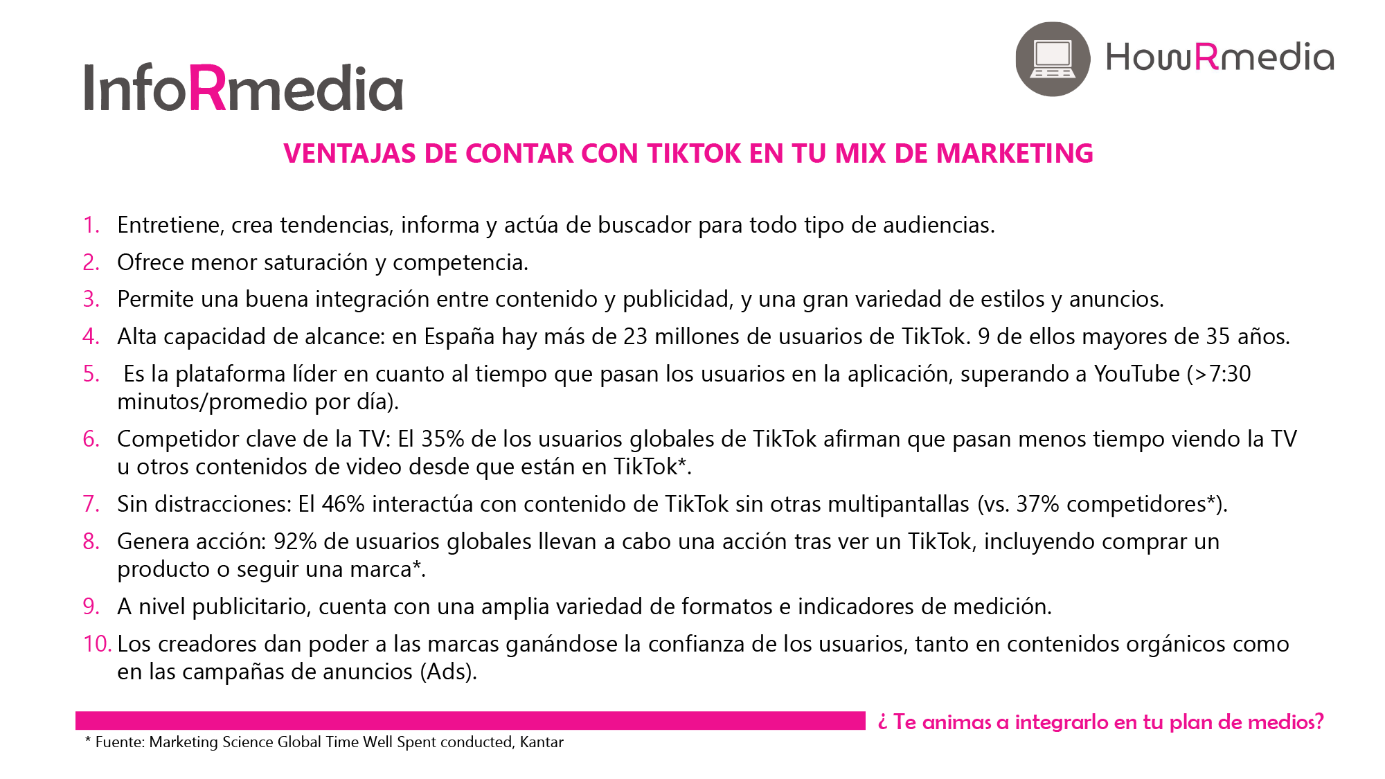 Ventajas de Contar con Tiktok en Marketing